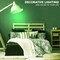 Luxrite A19 LED Edison Green Light Bulb 4.5W 60W Equivalent Clear Glass E26 Base LR21722-1PK - alternate 7